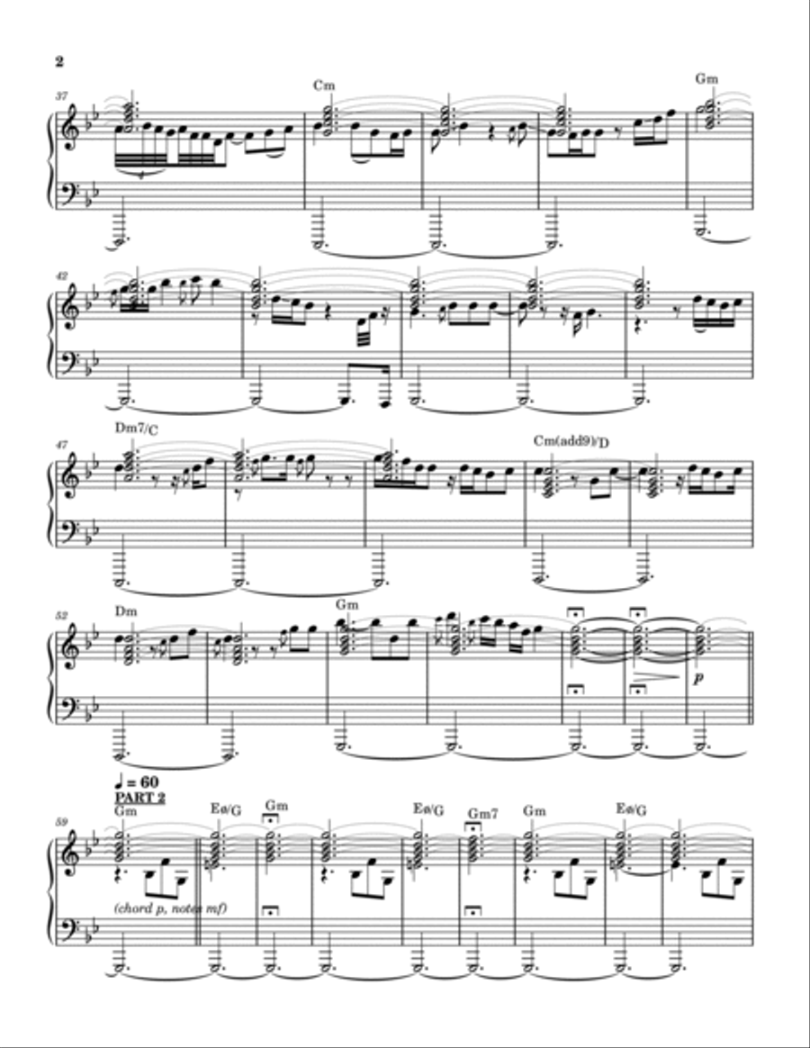 Shine On You Crazy Diamond (Parts 1-5) Piano, Vocal, Guitar scores gallery preview page 3