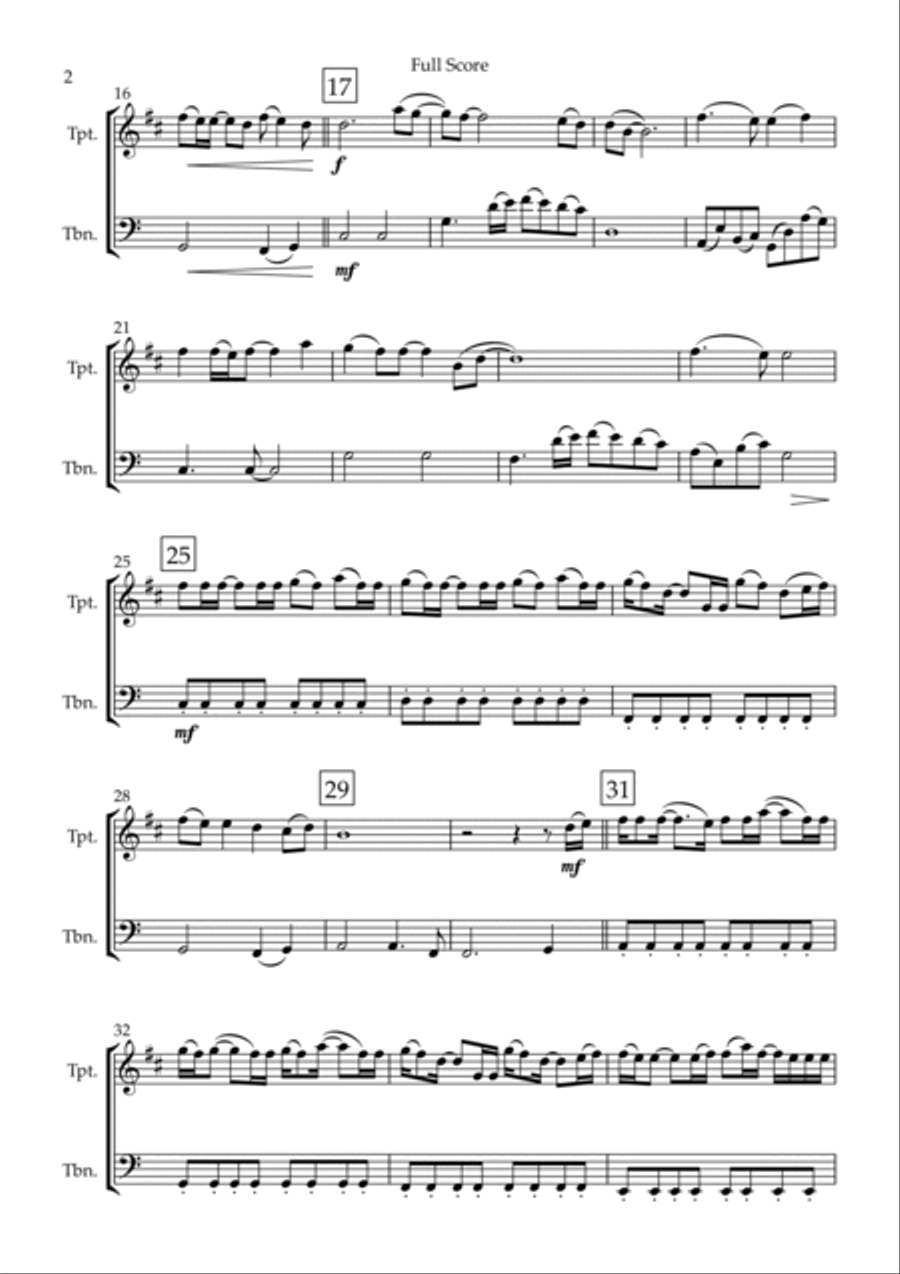 Always Brass Duet scores gallery preview page 2