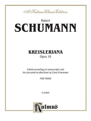 Book cover for Kreisleriana, Op. 16