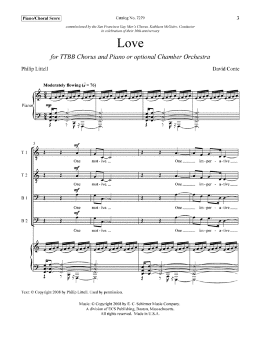 Love TTBB scores gallery preview page 3