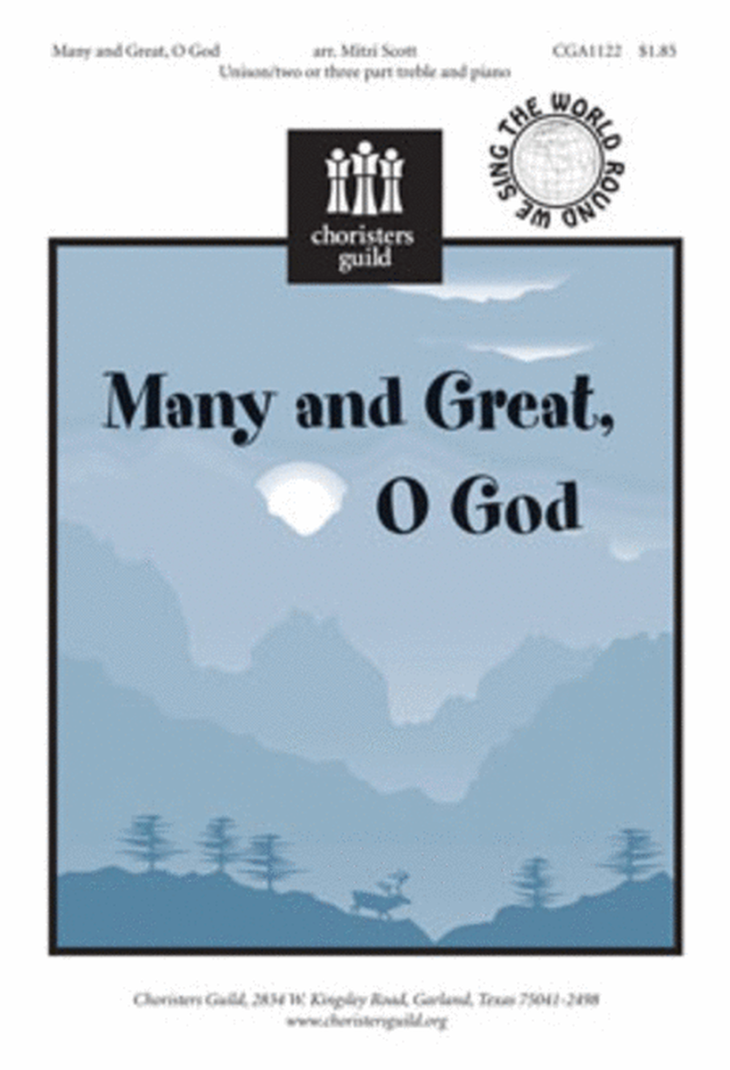Many and Great, O God image number null
