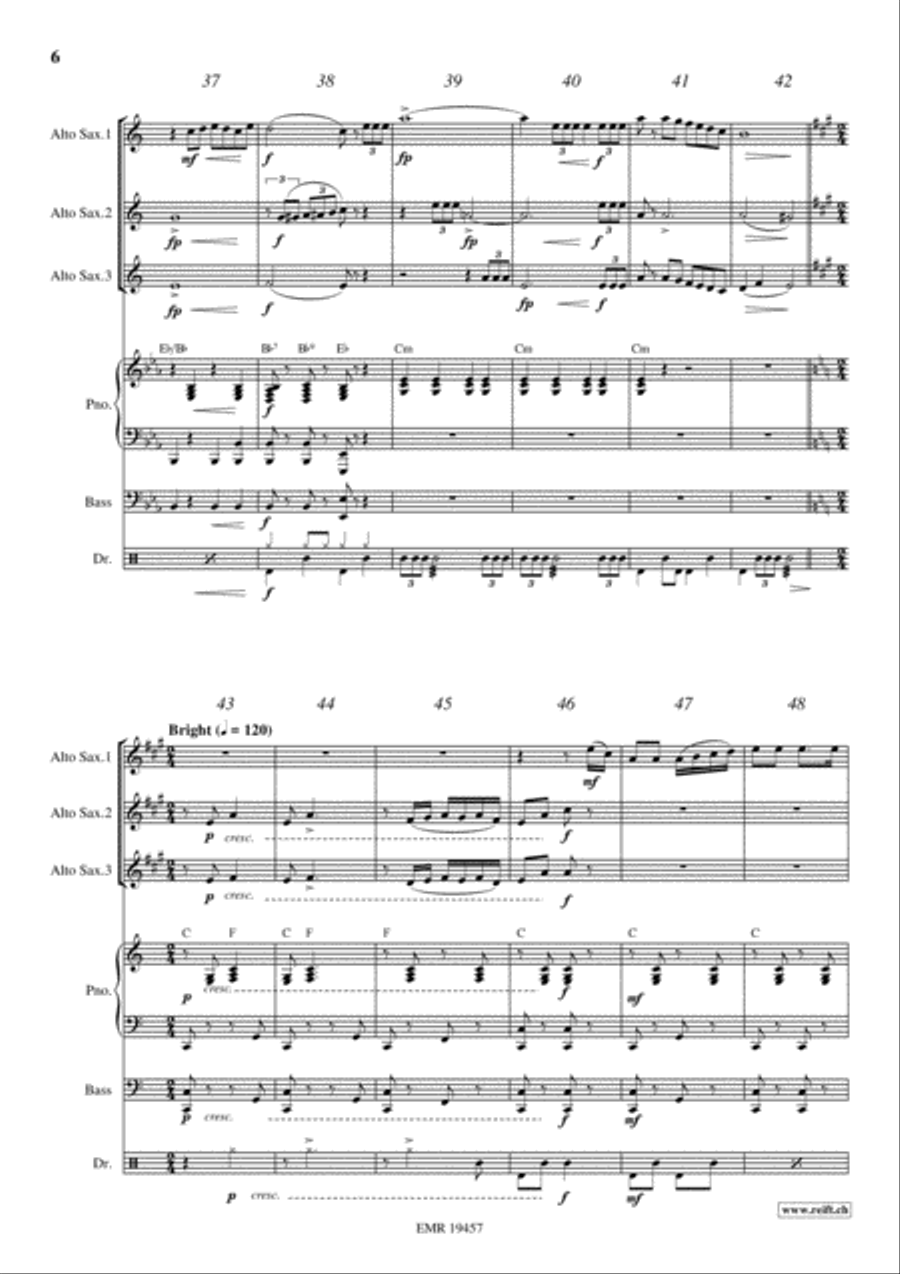 Yankee Doodle Alto Saxophone scores gallery preview page 6