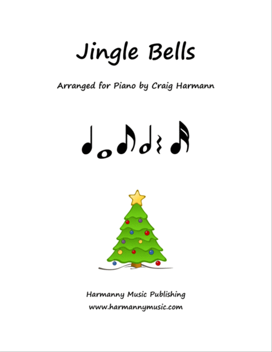 Jingle Bells Piano Solo scores gallery preview page 1