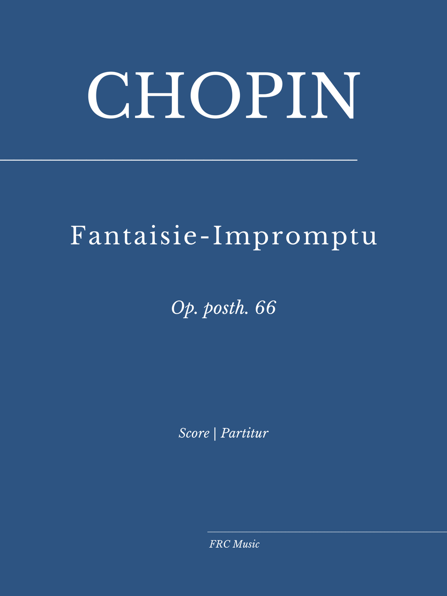 Chopin: Fantaisie-Impromptu in C♯ minor, Op. posth. 66 Piano Solo scores gallery preview page 1
