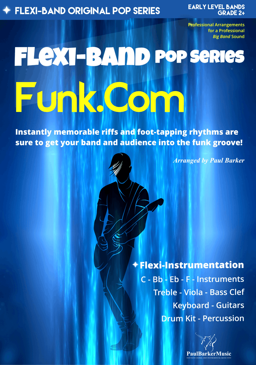 Funk.Com (Flexible Instrumentation) Concert Band scores gallery preview page 1