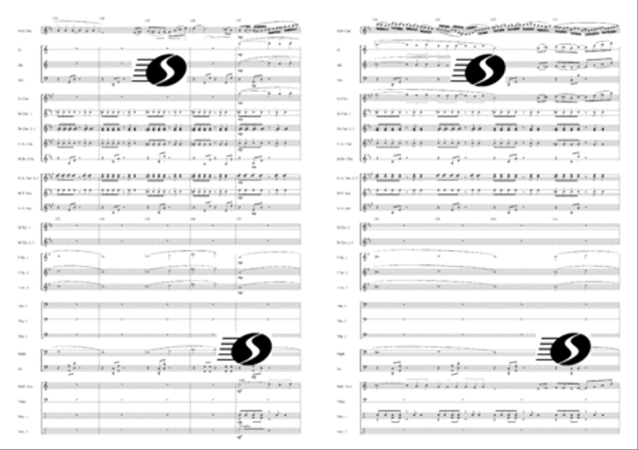 Virtuoso Concert Band scores gallery preview page 12