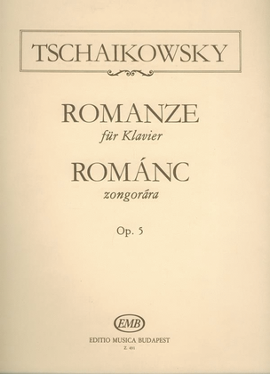 Book cover for Romanze op. 5