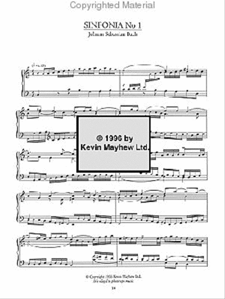 The Piano Music of Bach Piano Solo scores gallery preview page 5