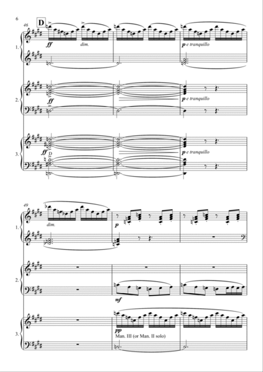 E. Grieg: Morning Mood / Morgenstemning (Accordion Trio) Chamber Music scores gallery preview page 6
