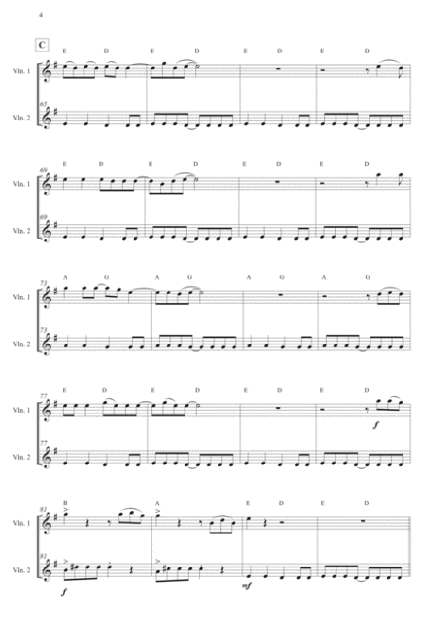 Goo Goo Muck Goo Goo Muck Easy Piano scores gallery preview page 4