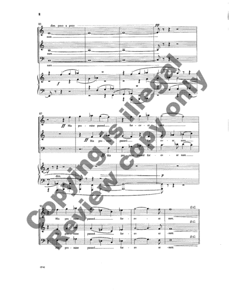 Celestial Flame (Full/Choral Score)