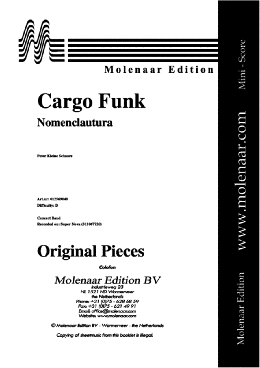 Cargo Funk Big Band scores gallery preview page 2