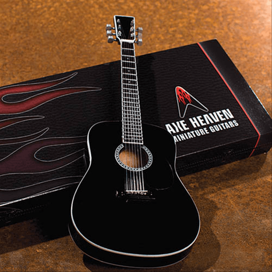 Acoustic Classic Black Finish Model Acoustic Guitar scores gallery preview page 2