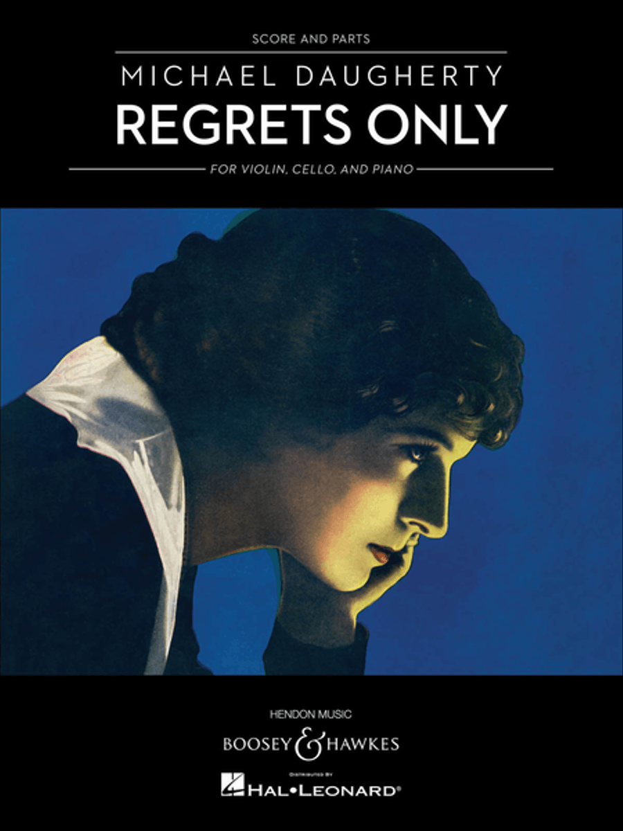 Regrets Only Piano Trio scores gallery preview page 1