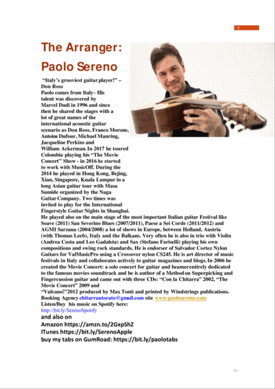 Mission: Impossible Theme Guitar Solo scores gallery preview page 4