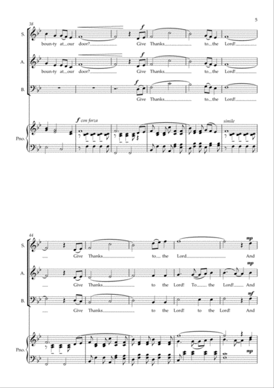 Bring Joy to the World SSA opt. B SSA scores gallery preview page 5