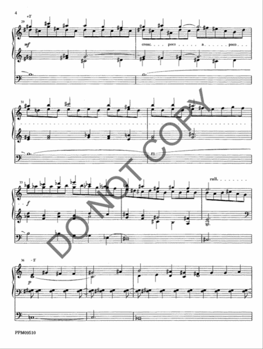 In Paradisum Organ scores gallery preview page 7