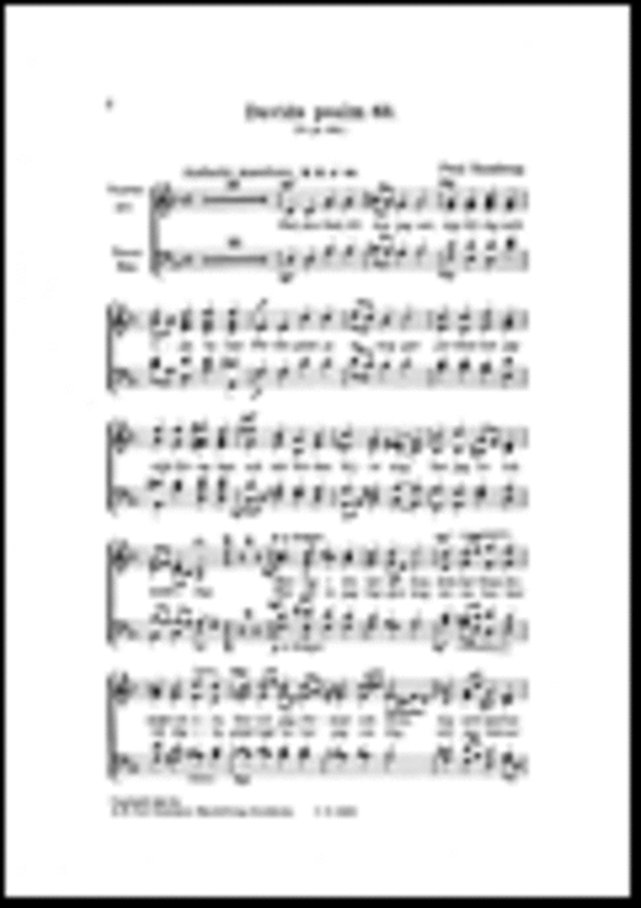 Davids psalm 63 Divisi scores gallery preview page 1