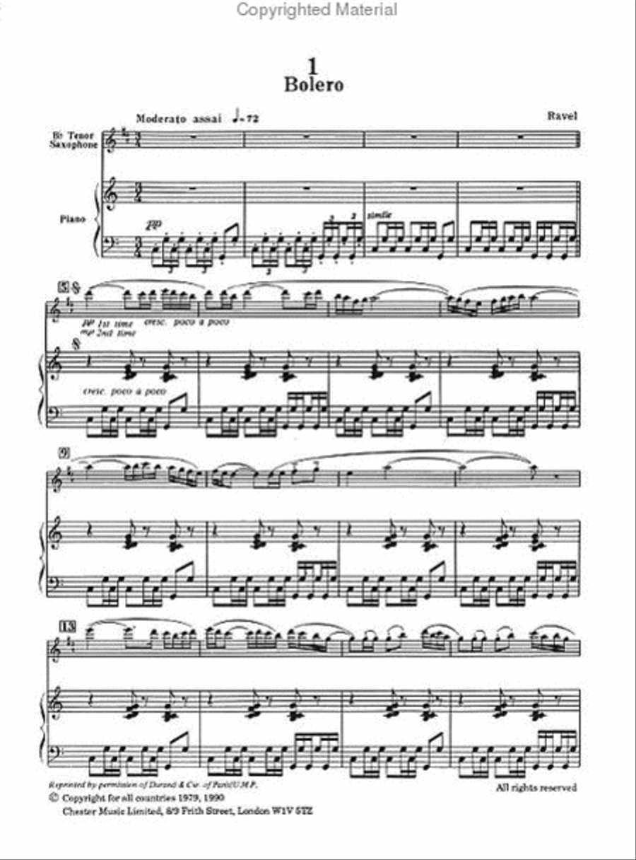 Tenor Saxophone Solos - Volume 2