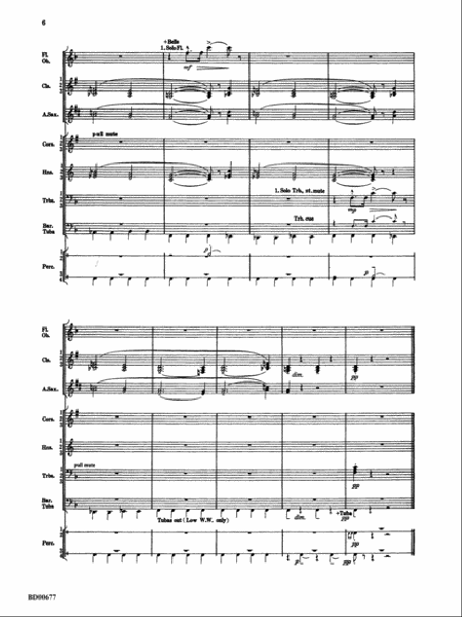 Brookshire Suite: Score Brookshire Suite: Score Concert Band scores gallery preview page 6