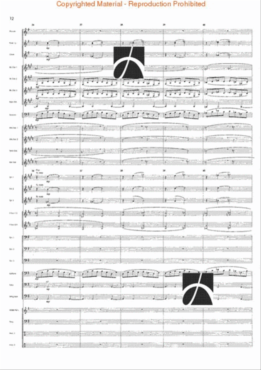 Westminster Carol Concert Band scores gallery preview page 9