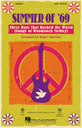 Book cover for Summer of '69 - Three Days That Rocked the World