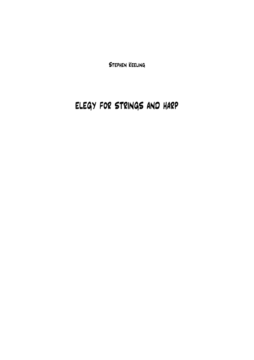 Elegy for Strings and Harp image number null