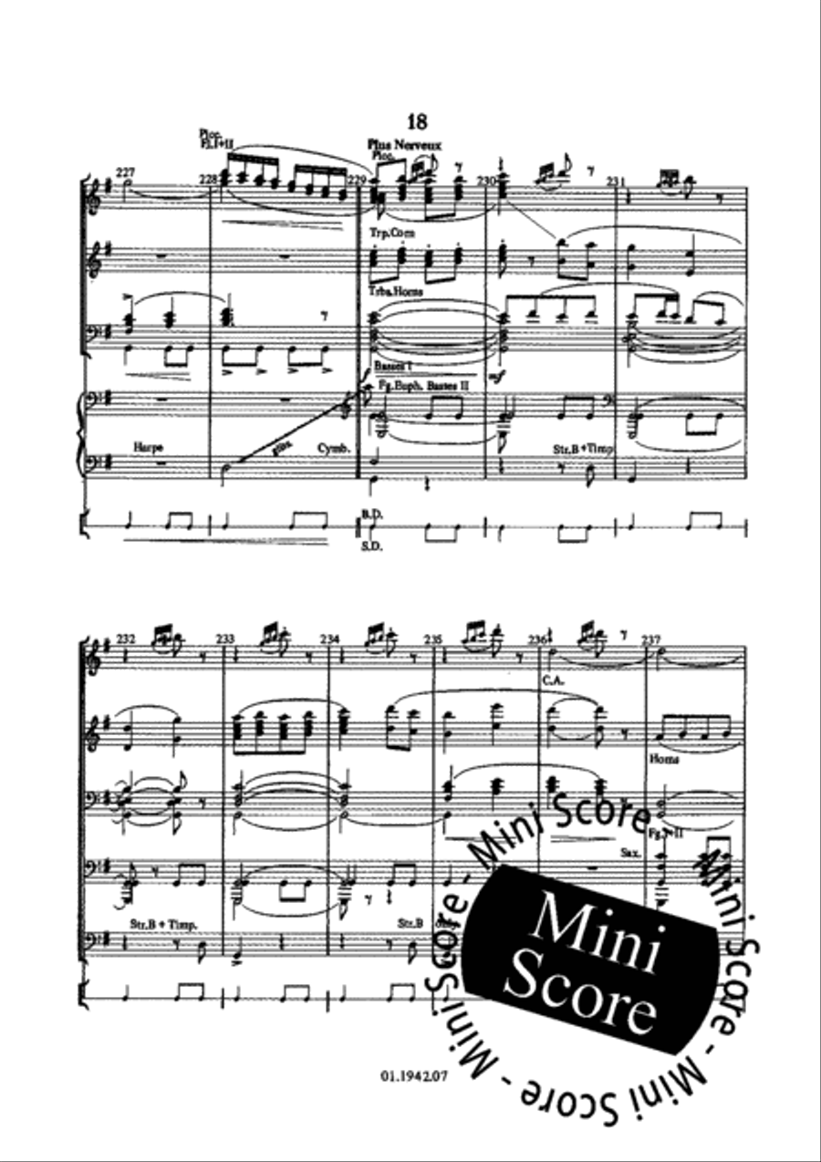 Ronde et Danse Concert Band scores gallery preview page 22