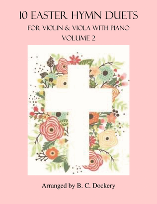 Book cover for 10 Easter Duets for Violin and Viola with Piano Accompaniment - Volume 2