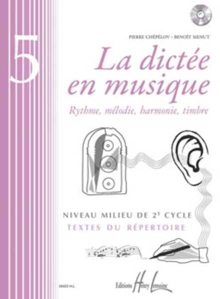 La dictee en musique - Volume 5 - milieu du 2eme cycle