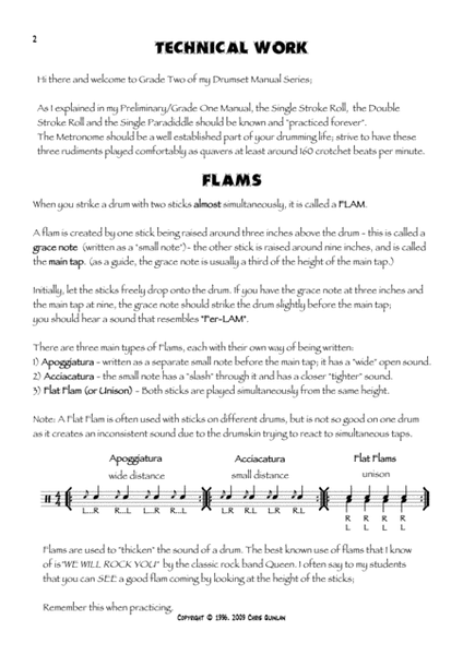 Grade Two Drumset Manual