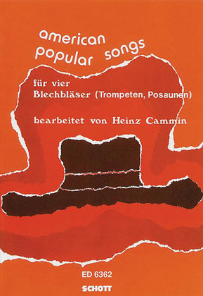 Book cover for American Popular Songs 4 Brass Sc