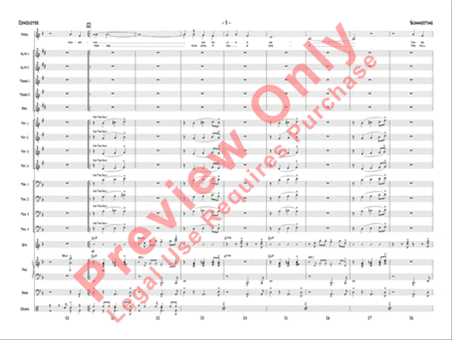 Summertime Jazz Ensemble scores gallery preview page 6