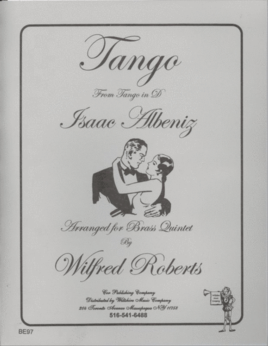 Tango (Wilfred Bob Roberts) Brass Quintet scores gallery preview page 1