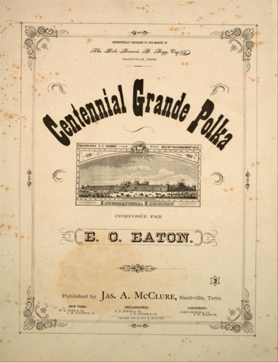 Centennial Grande Polka Piano Solo scores gallery preview page 1