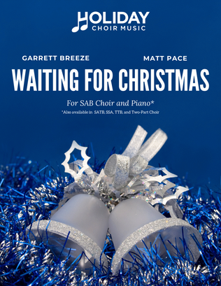 Book cover for Waiting For Christmas (SAB)