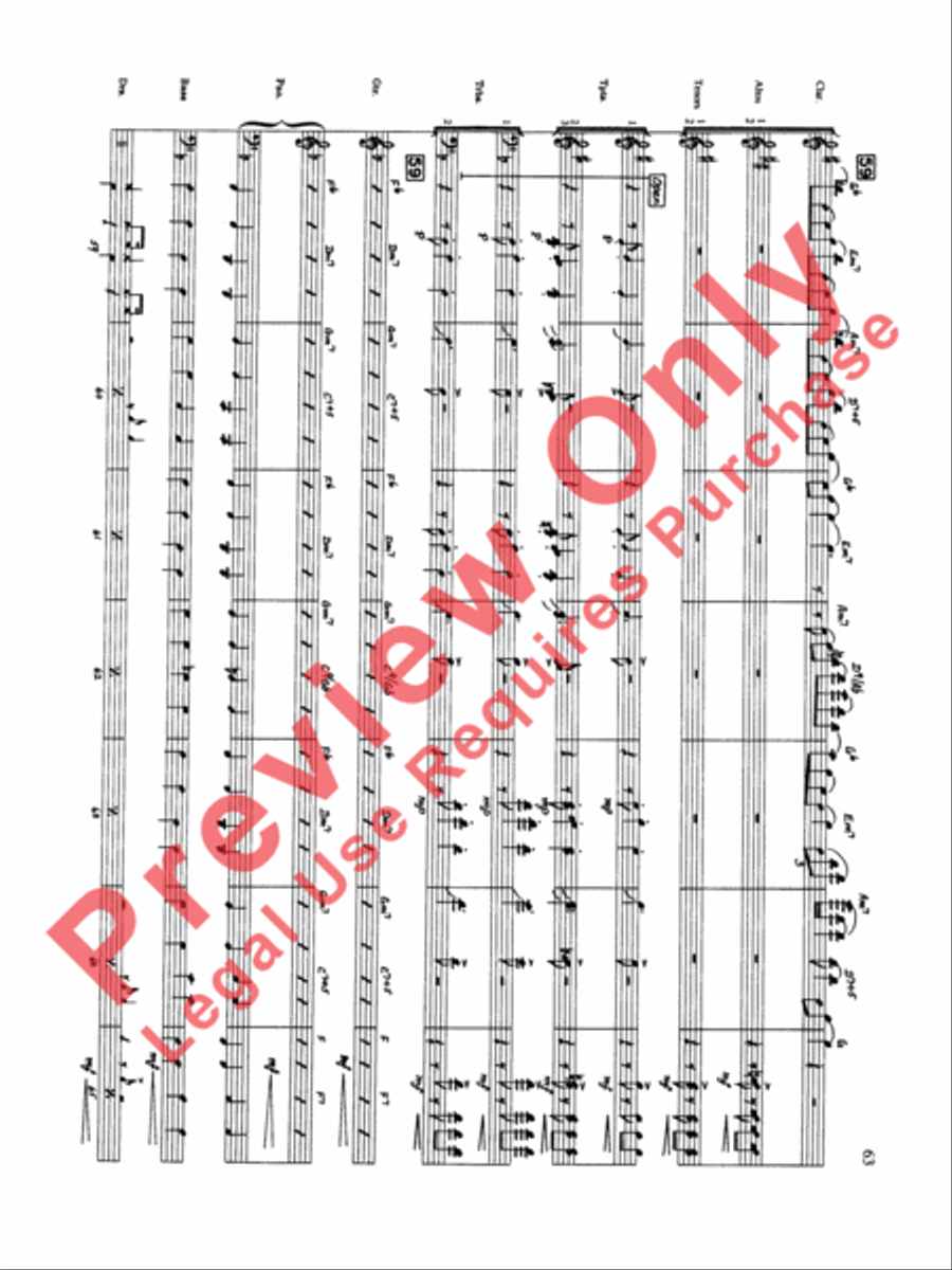 Original Big Band Sounds Big Band scores gallery preview page 64