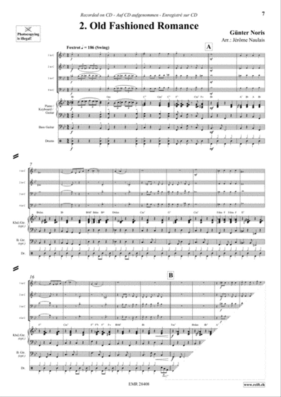 Let's Dance Volume 4 Brass Ensemble scores gallery preview page 4