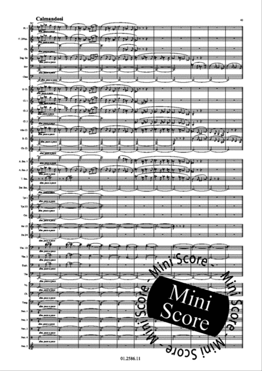 Skies Concert Band scores gallery preview page 51