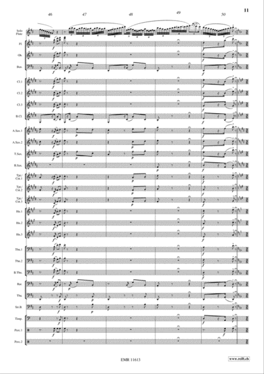 Carmen Fantasy Carmen Fantasy Concert Band scores gallery preview page 12