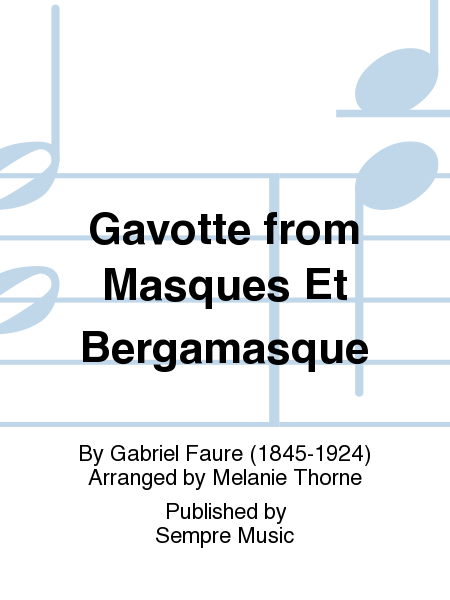 Gavotte from Masques et Bergamasque