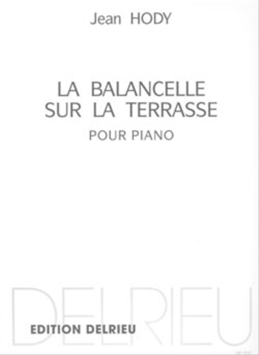 La Balancelle sur la terrasse Piano Solo scores gallery preview page 1