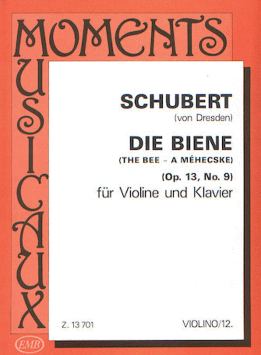 Die Biene (The Bee). Op. 13 No. 9