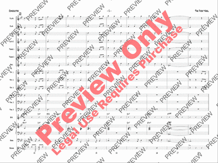 The First Noel Jazz Ensemble scores gallery preview page 5