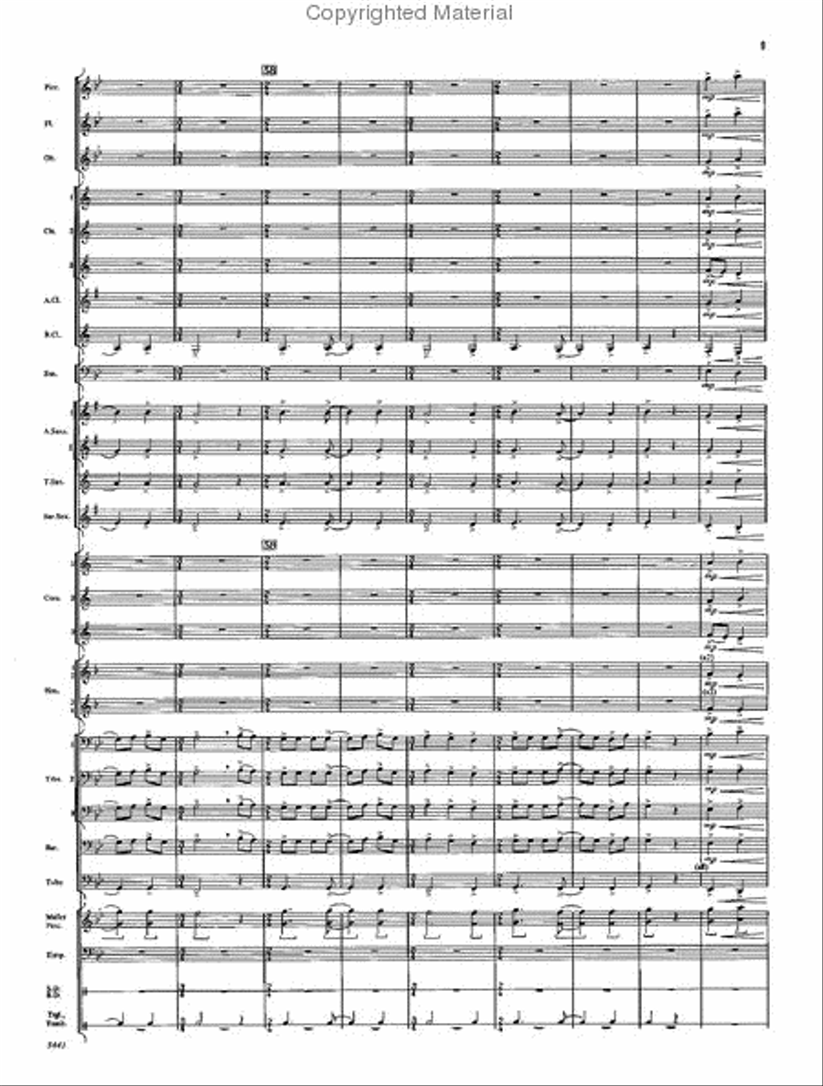 Centuria Concert Band scores gallery preview page 8