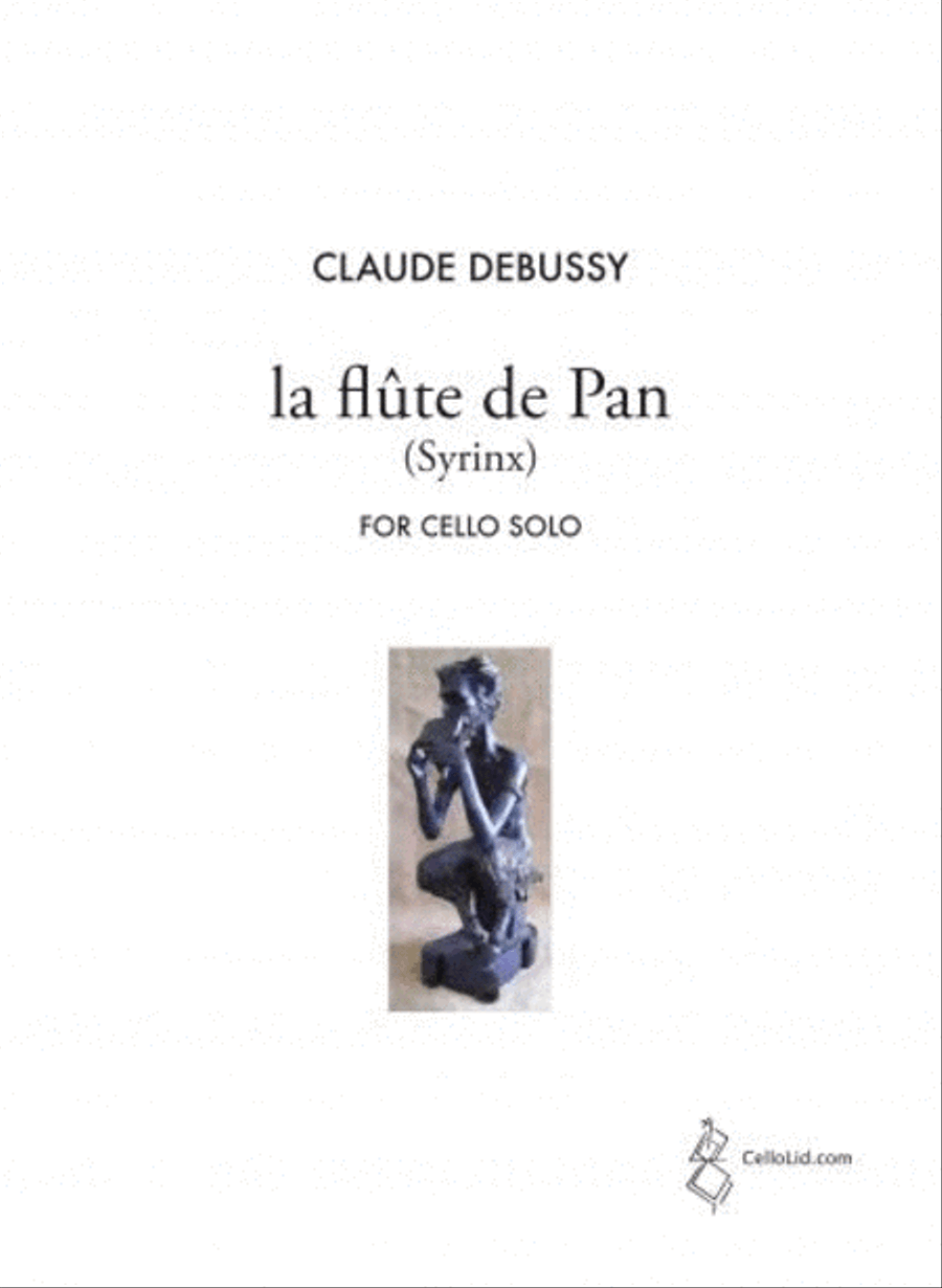 La flûte de Pan Cello scores gallery preview page 1