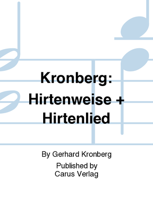 Kronberg: Hirtenweise + Hirtenlied