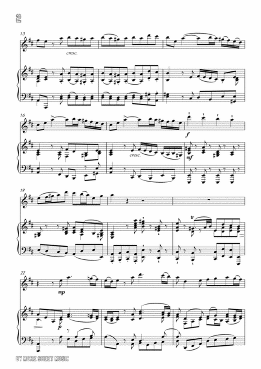 Handel-Mio caro bene!,for Flute and Piano image number null