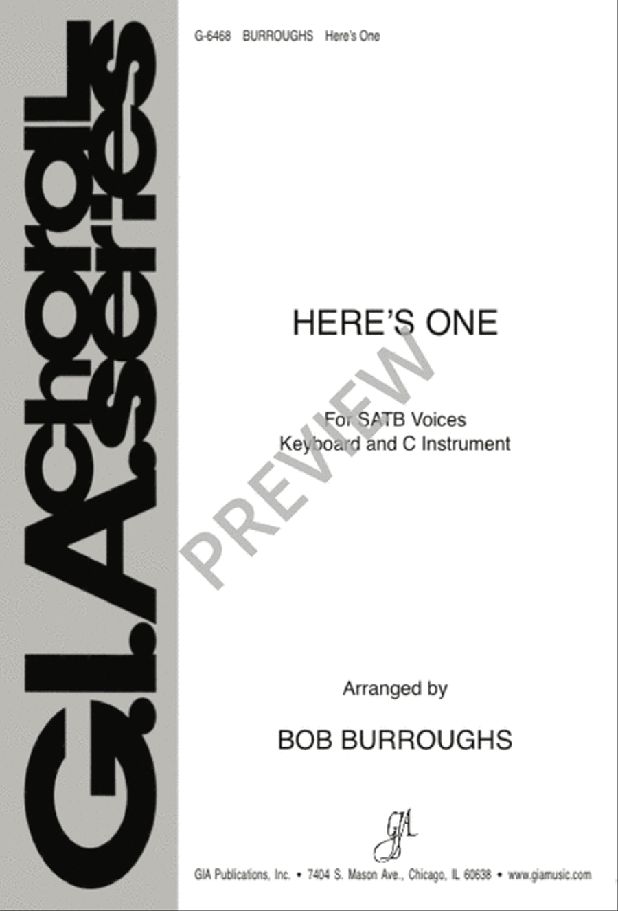 Here's One 4-Part scores gallery preview page 1