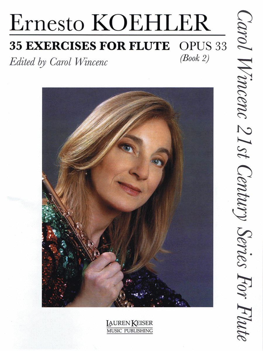35 Exercises for Flute, Op. 33 Flute scores gallery preview page 1